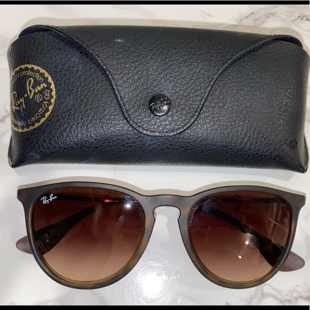 Ray Ban Erika Sunglasses in Tortoise